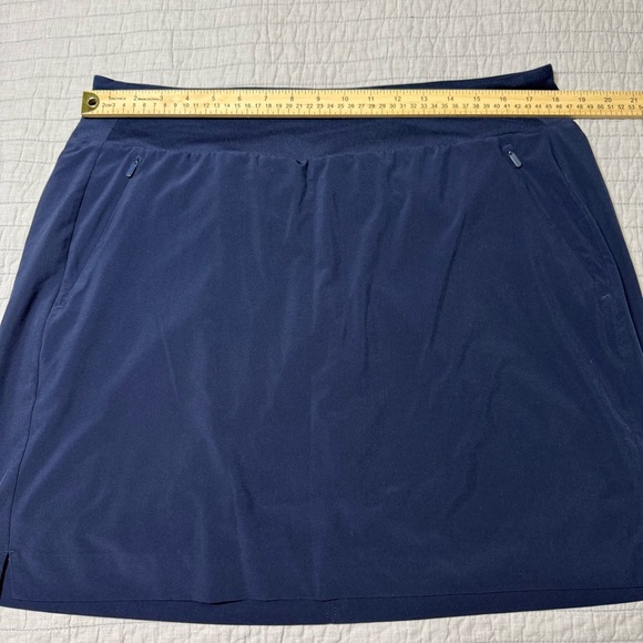 Athleta Soho Skort Women's Size 16T Navy Blue - Picture 3 of 11